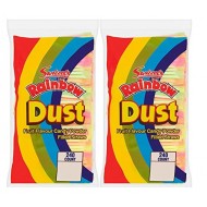 Swizzels Matlow Rainbow Dust Straws Fruit Flavoured Straws Full Bag Of 240 (Pack Of 2)